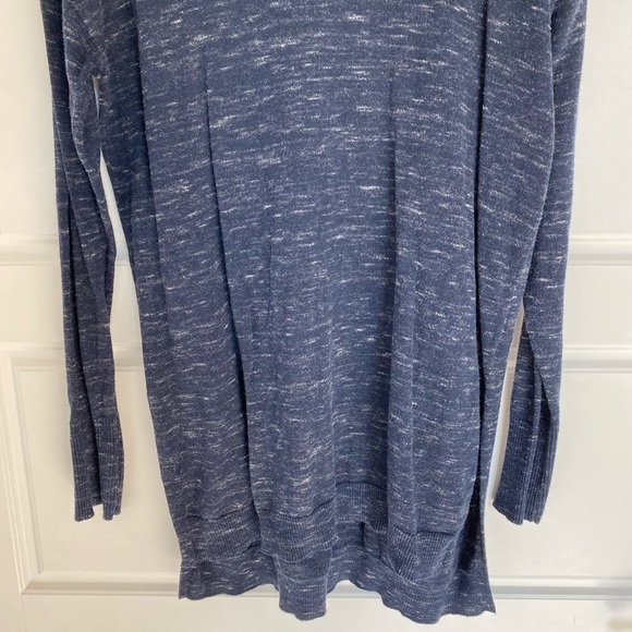 joe Fresh Women’s Blue Mock Neck Sweater Size Medium - Picture 3 of 5